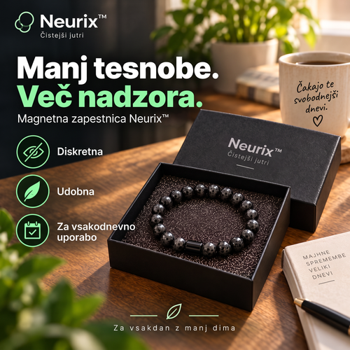 Neurix™ – Manj tesnobe. Več nadzora.